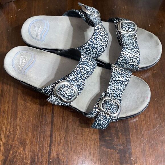 Dansko strappy slip on clog sandals size 37 - Picture 3 of 8